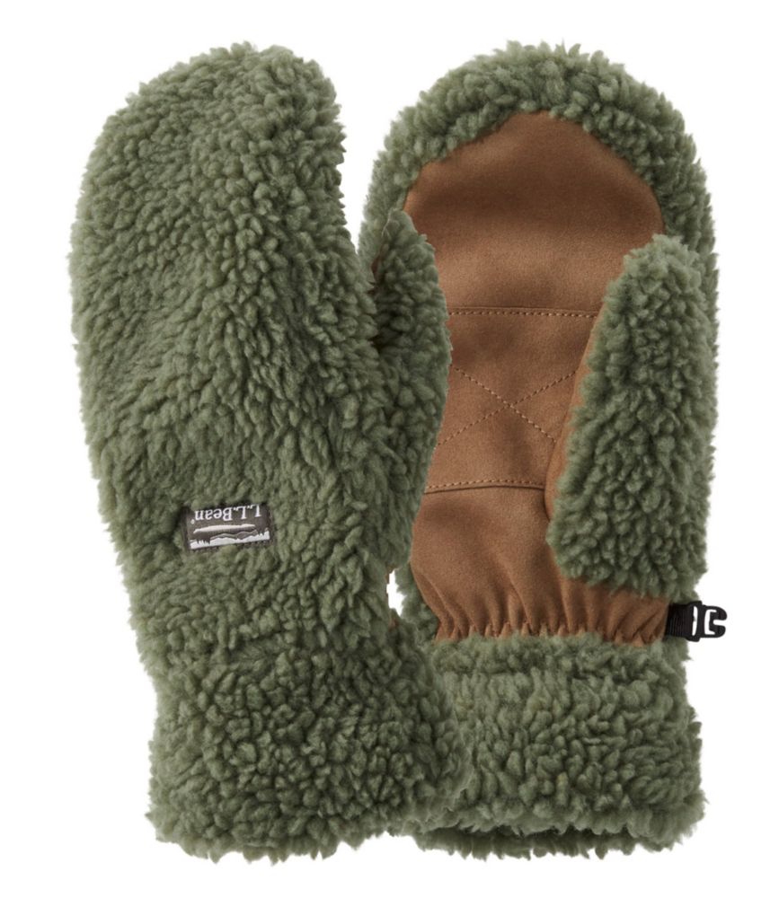 Women's Mountain Pile Fleece Mittens | Gloves & Mittens at L.L.Bean