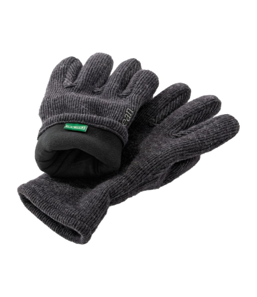 Men's Windproof Gloves, Charcoal, small image number 2