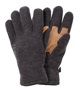 M/L-L/XL Mens Set of 2 Stretchy Knit Gloves 