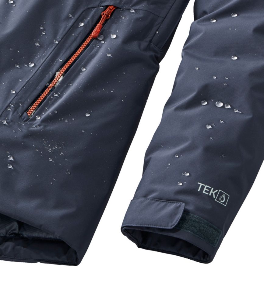 Women's Waterproof Ultralight Down Jacket, Carbon Navy, small image number 10