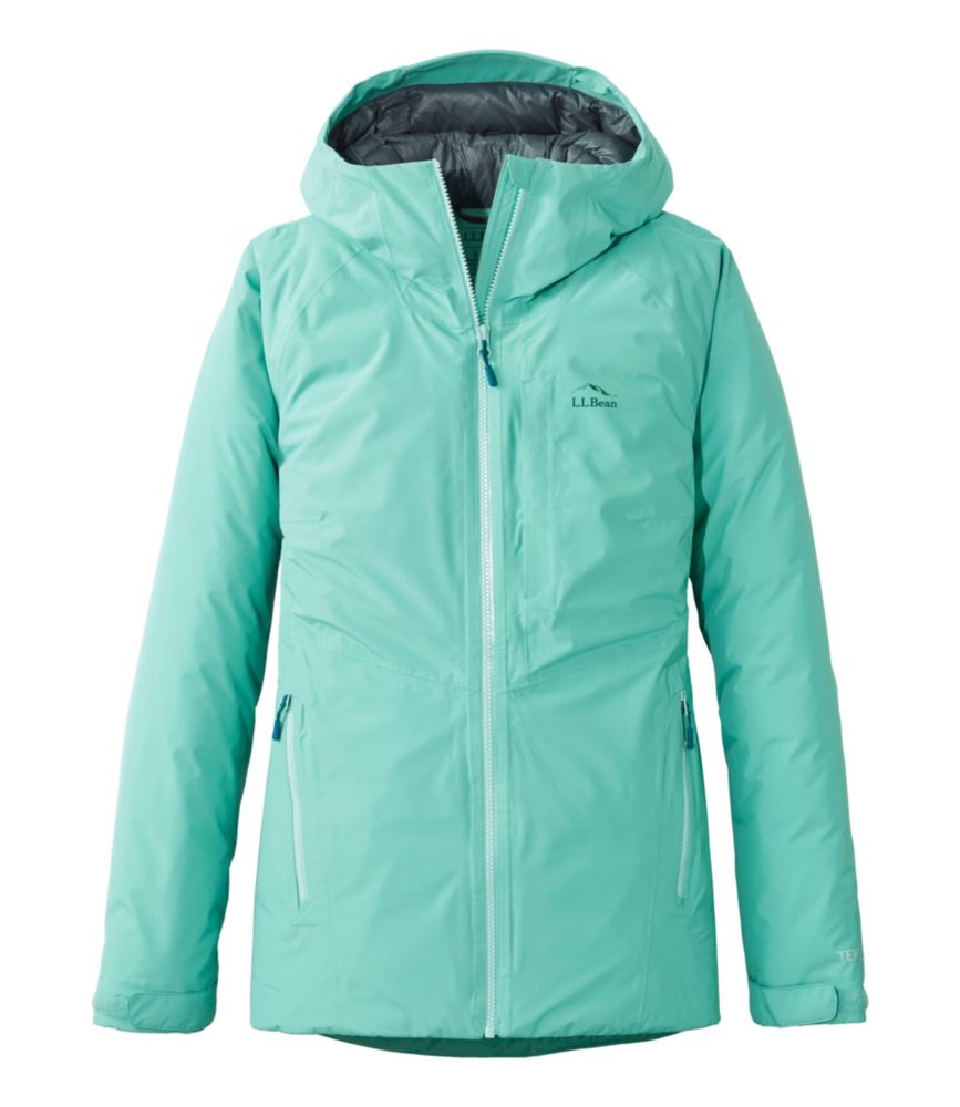 Women's Waterproof Ultralight Down Jacket, Ocean Teal, small image number 1
