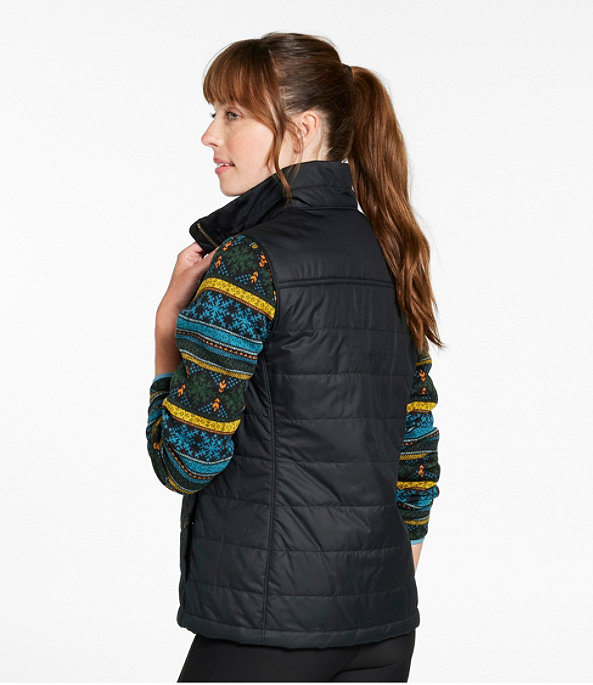 Puffer Vest, Black, large image number 2