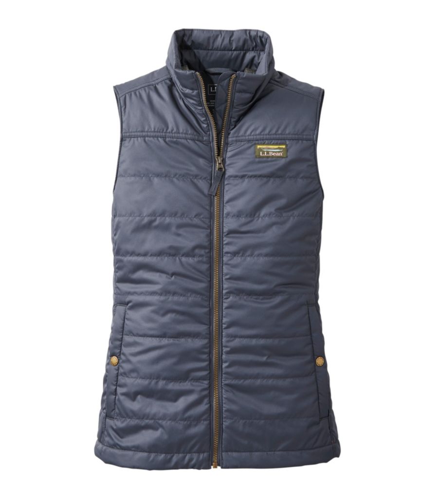 Women's Mountain Classic Puffer Vest, Gunmetal Gray, small image number 1