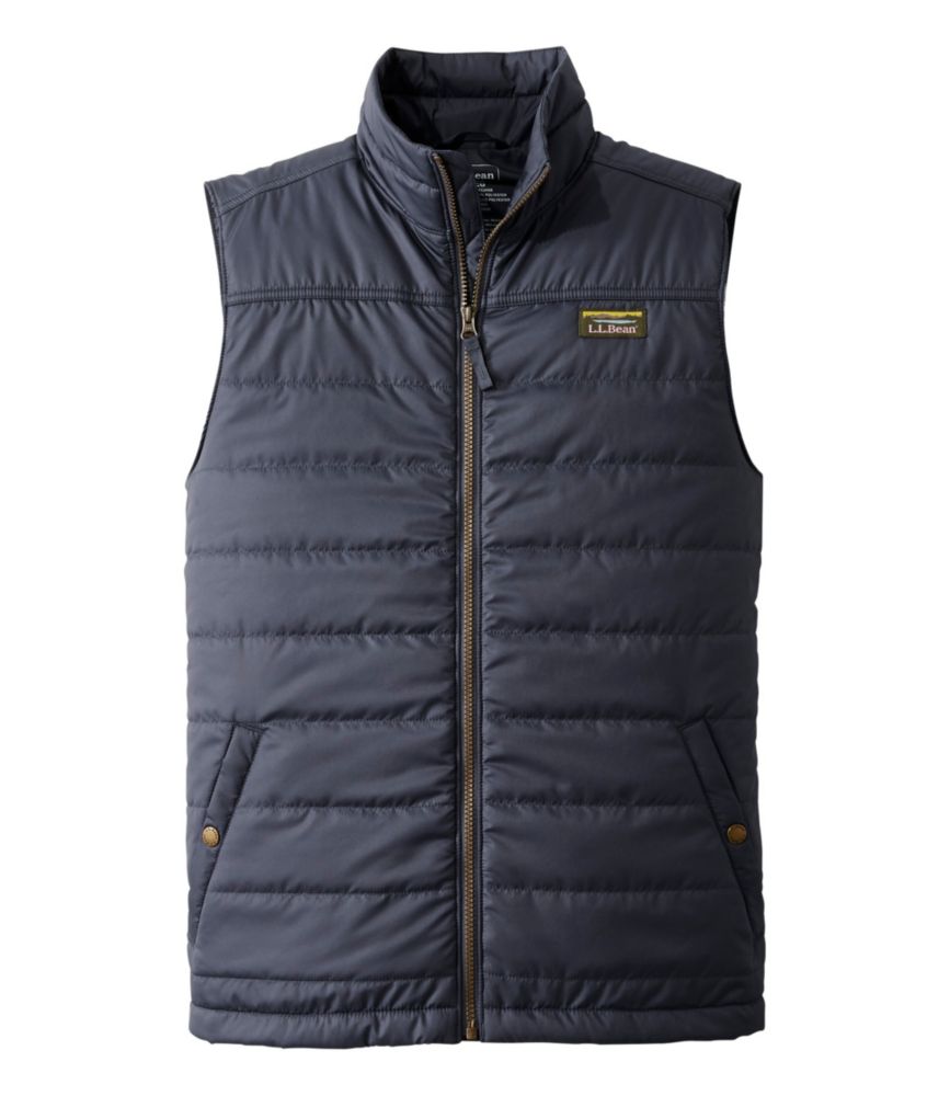 Men's Mountain Classic Puffer Vest, Gunmetal Gray, small image number 1