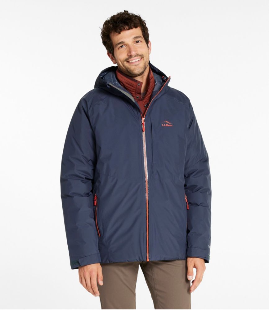 Men's Waterproof Ultralight Down Jacket, Carbon Navy, small image number 2