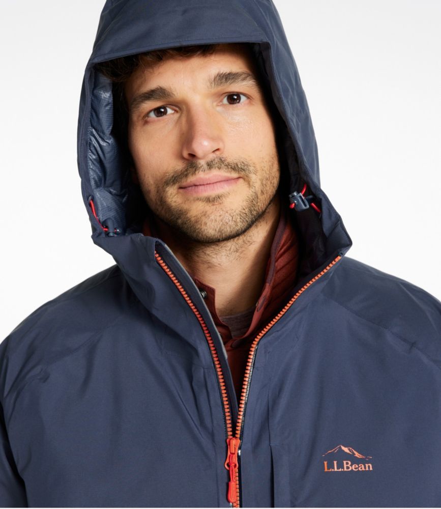 Men's Waterproof Ultralight Down Jacket, Carbon Navy, small image number 6