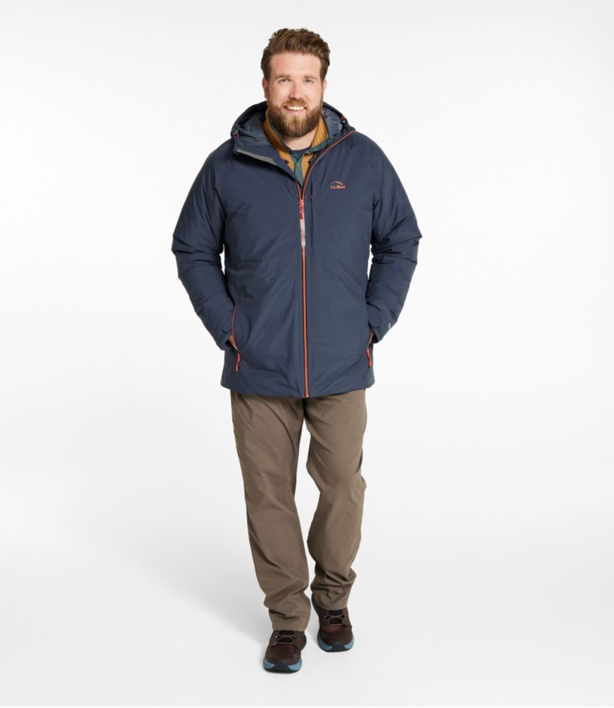 Men's Waterproof Ultralight Down Jacket, Carbon Navy, small image number 9