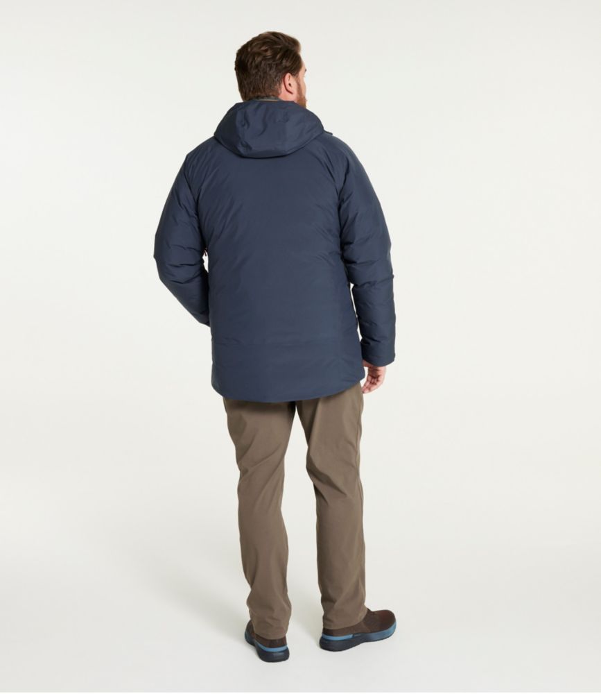 Men's Waterproof Ultralight Down Jacket, Carbon Navy, small image number 10