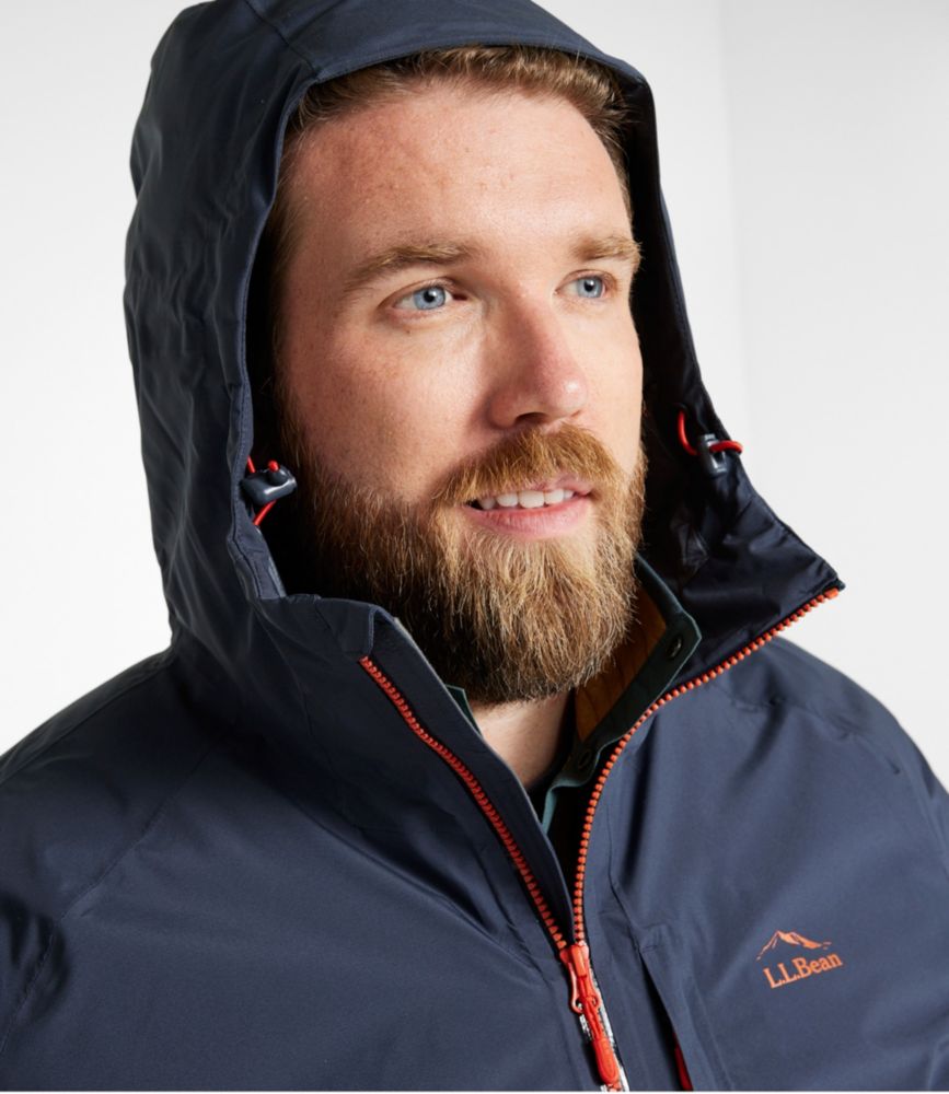 Men's Waterproof Ultralight Down Jacket, Carbon Navy, small image number 11
