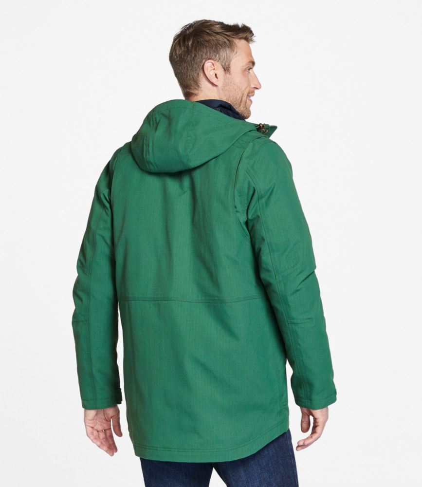 Men's Rugged 3-in-1 Parka, Camp Green, small image number 3