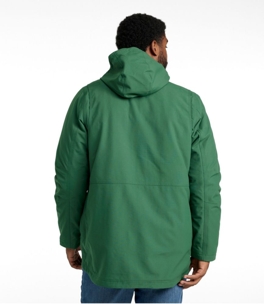 Men's Rugged 3-in-1 Parka, Camp Green, small image number 6