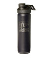 L.L.Bean Canteen Insulated Bottle, 26 oz, Black/Woodscene, small image number 0