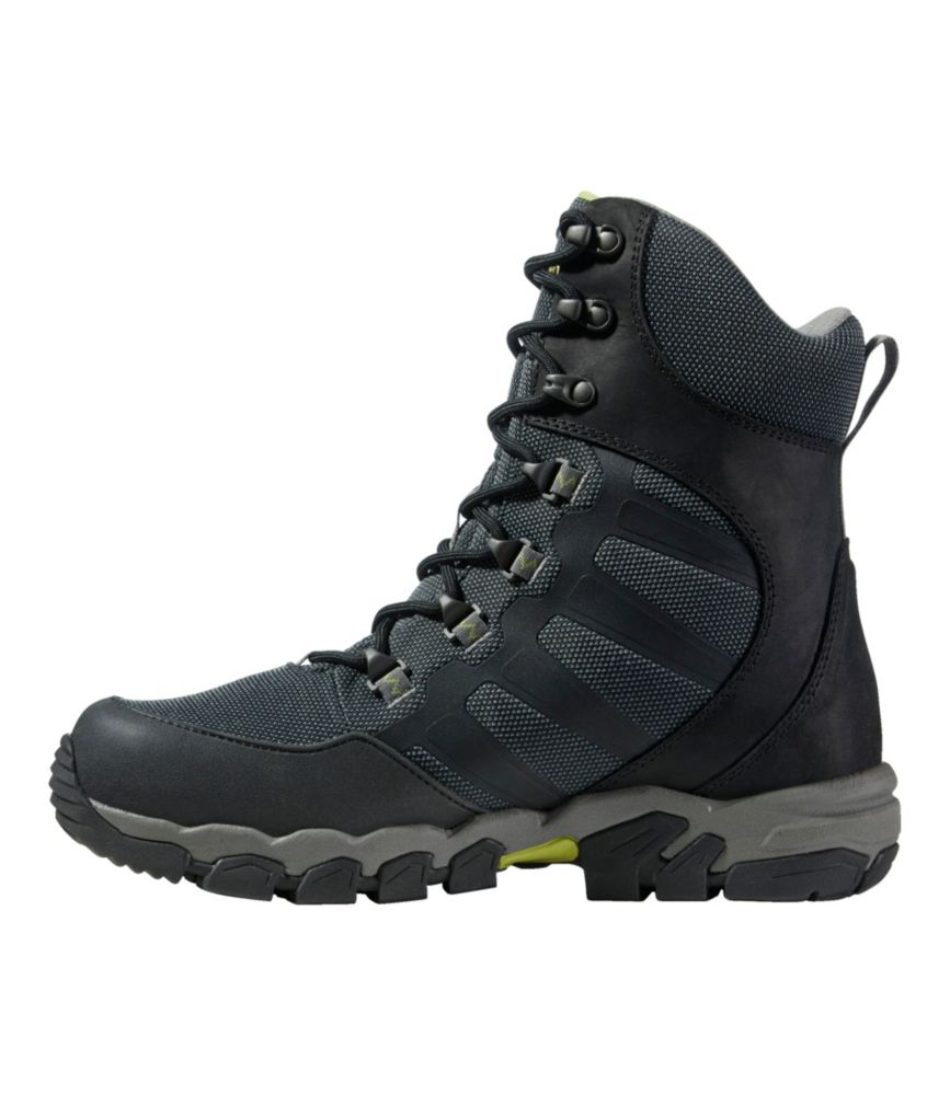 Men's Weather Challenger Insulated Boots, Black/Dark Citron, small image number 2