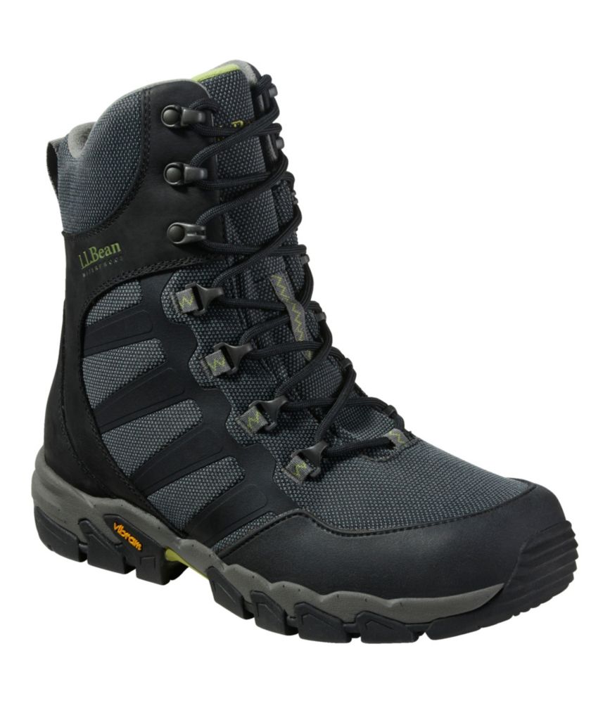 Men's Weather Challenger Insulated Boots, Black/Dark Citron, small image number 6