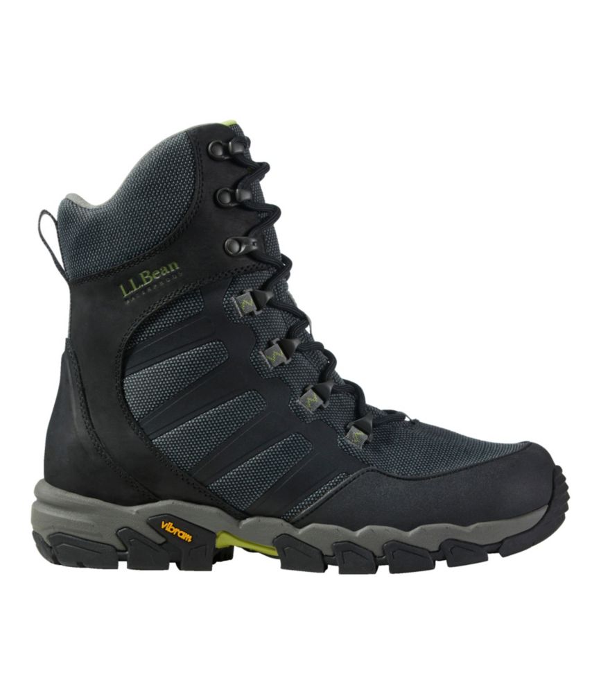 Men's Weather Challenger Insulated Boots, Black/Dark Citron, small image number 1