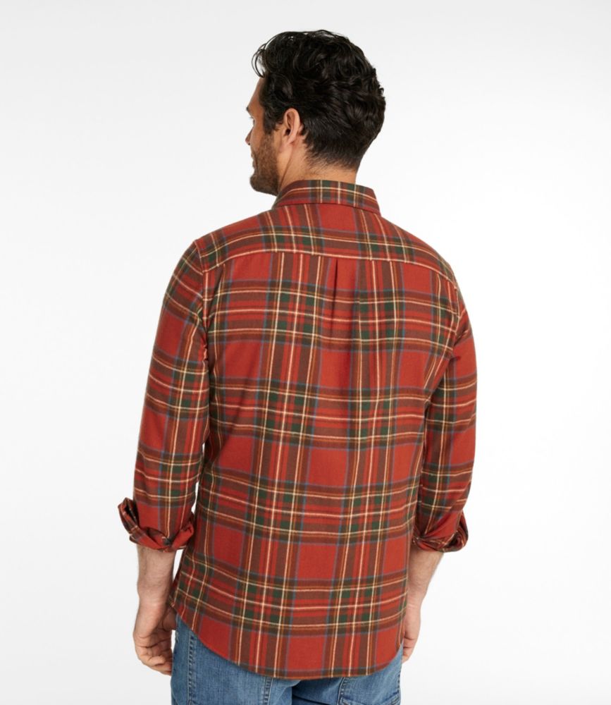 Men's Scotch Plaid Flannel Shirt, Slim Fit