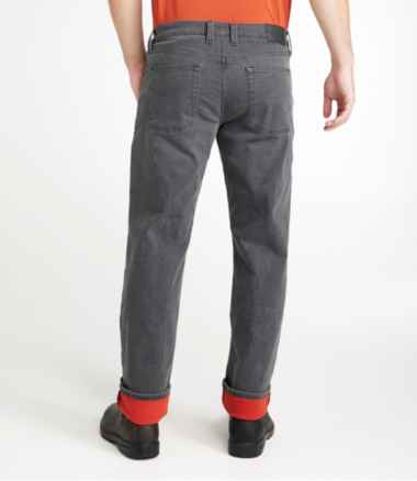 Men's BeanFlex® Jeans, Standard Fit, Fleece-Lined