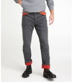 Men's Double L Jeans, Relaxed Fit, Fleece-Lined