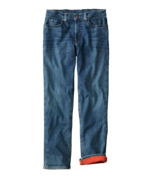 Men's BeanFlex Jeans, Standard Athletic Fit, Fleece-Lined