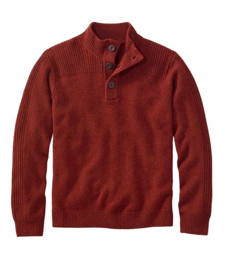 Men's Washable Lambswool Sweaters, Mock Sweaters at L.L.Bean