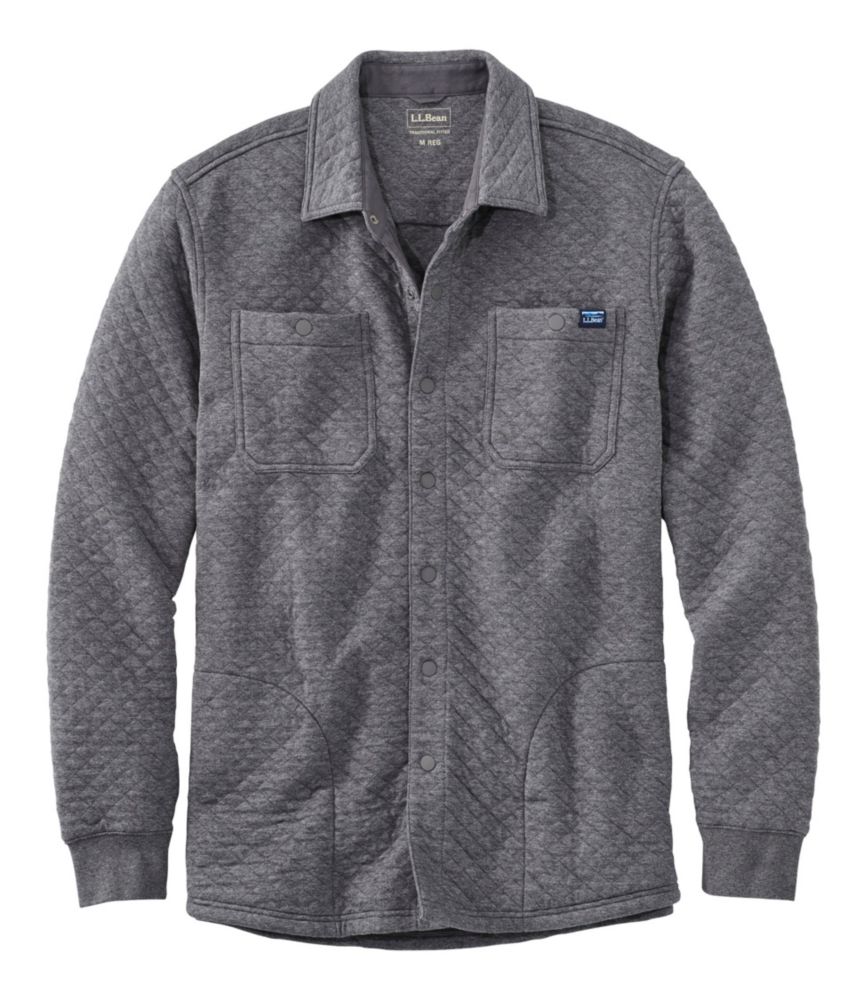 ll bean mens quilted pullover