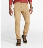 Men's Lakewashed® Stretch Khakis, Standard Fit, Flannel-Lined