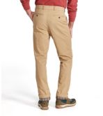 Flannel lined store khakis