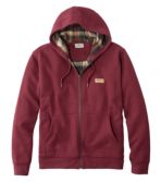 Men's Katahdin Iron Works Hooded Sweatshirt, Flannel-Lined