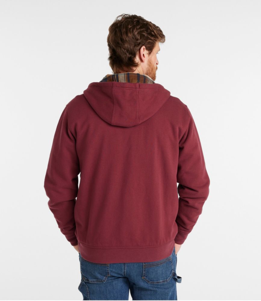 Men's Katahdin Iron Works® Hooded Sweatshirt, Flannel-Lined