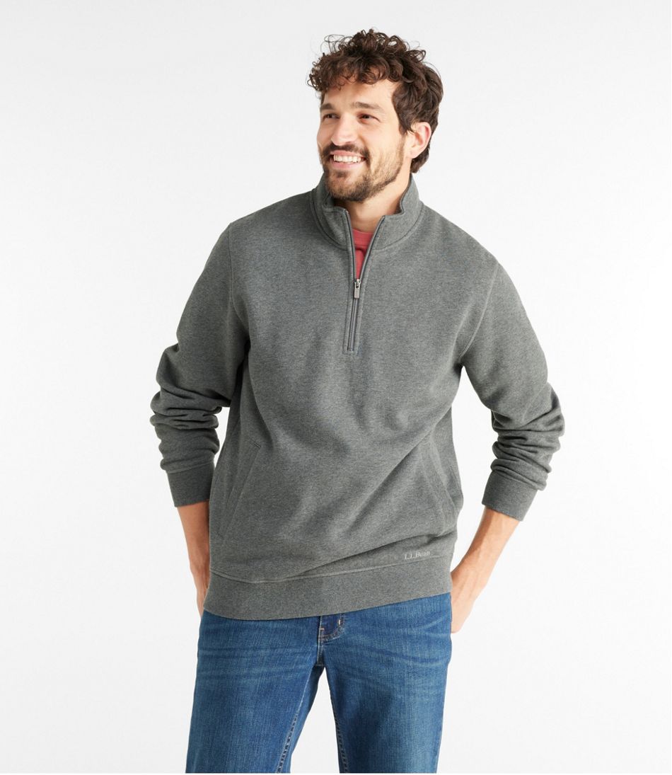 Men's Athletic Sweats, Quarter-Zip Pullover