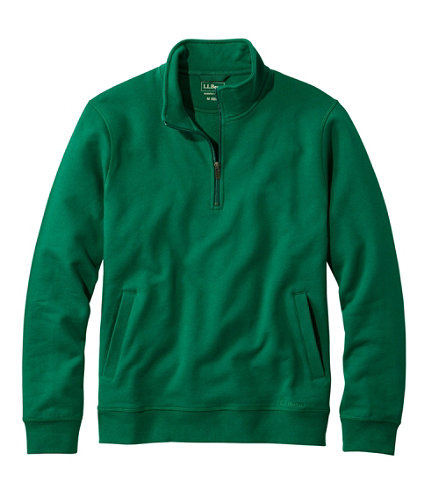 Men's Athletic Sweats, Quarter-Zip Pullover | Sweatshirts & Fleece at L ...