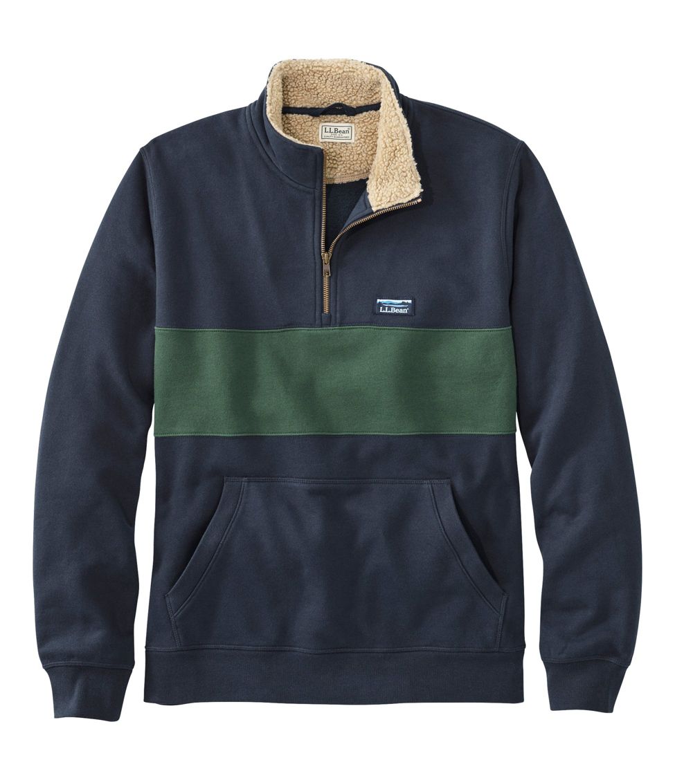 Ll bean men's sale quarter zip