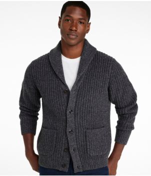 Men's L.L.Bean Classic Ragg Wool Sweater, Cardigan
