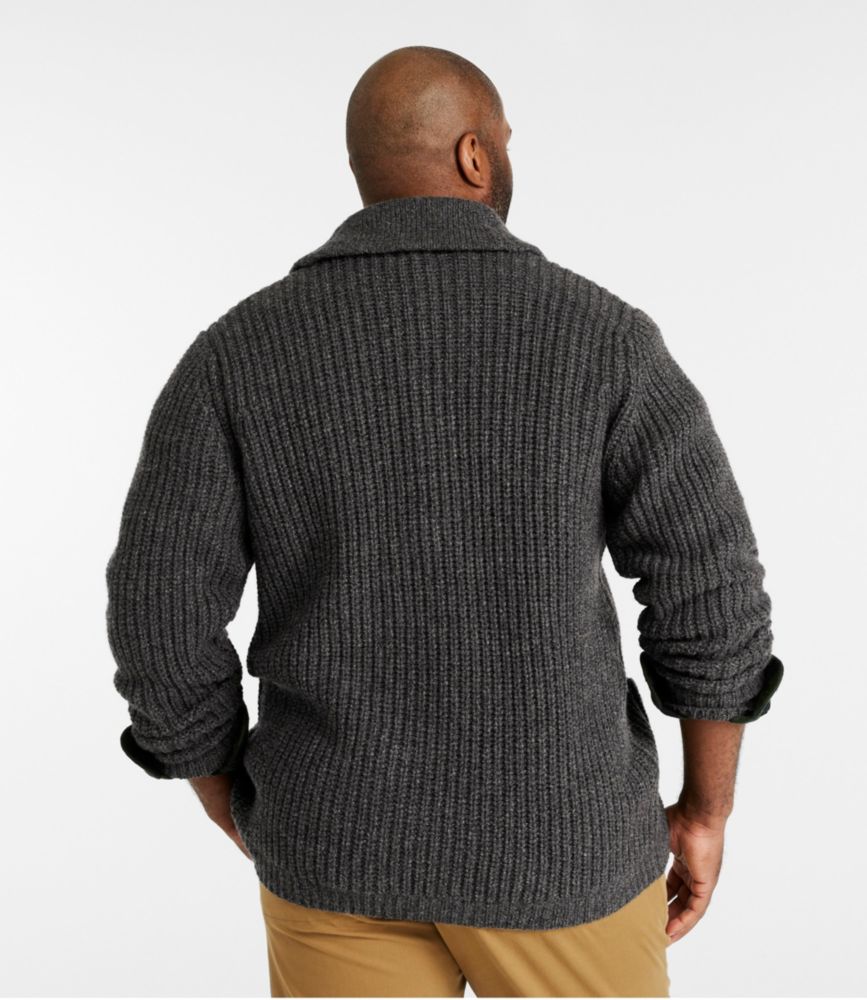 Cardigan Homme D'hiver En Maille - Fermeture éclair Complète, Coupe Slim, Polyester Doux, Plusieurs Couleurs
