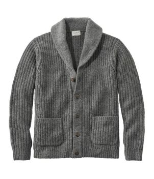 Men's L.L.Bean Classic Ragg Wool Sweater, Cardigan