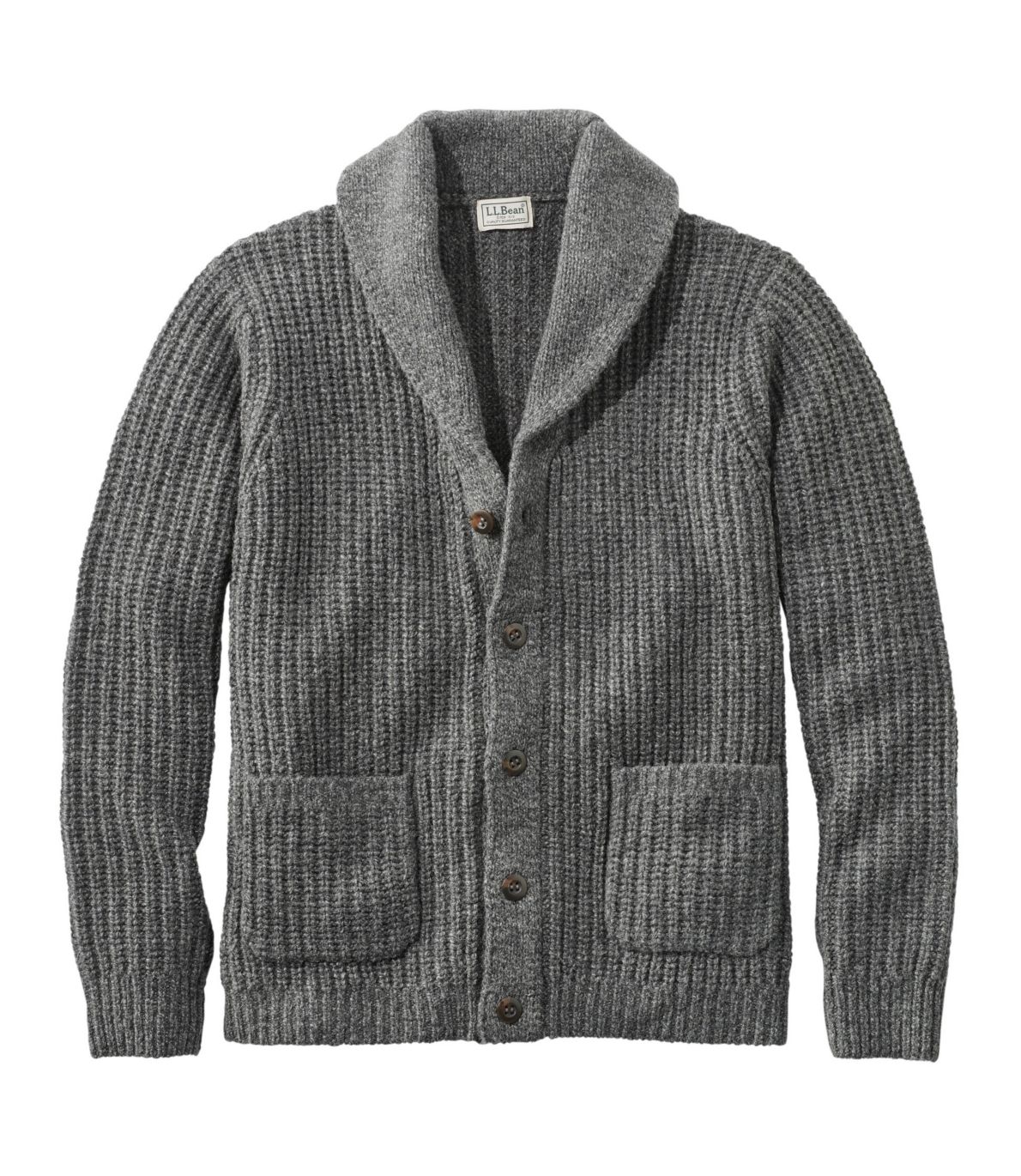 Men's L.L.Bean Classic Ragg Wool Sweaters, Cardigan at L.L. Bean