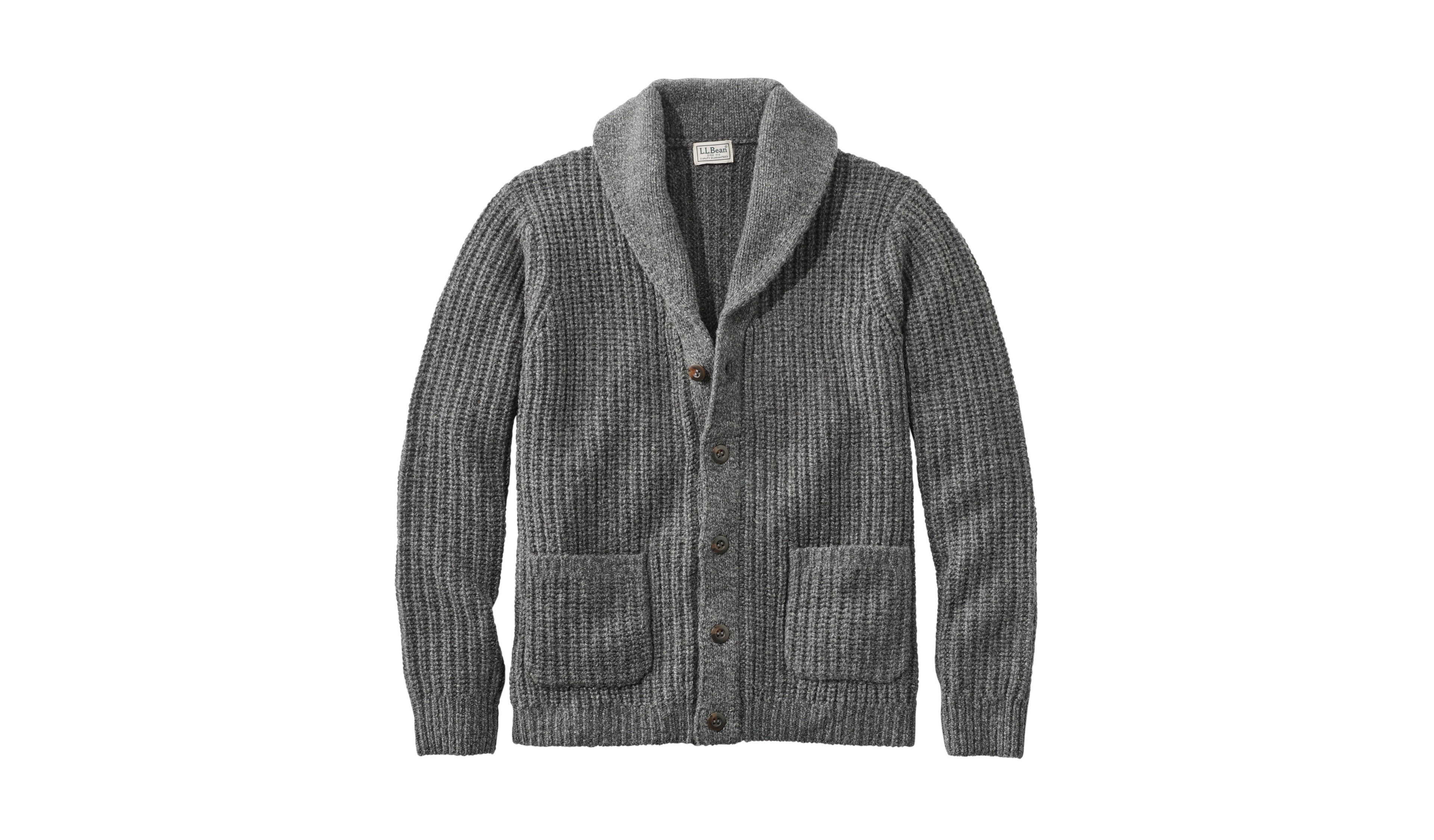 Men's L.L.Bean Classic Ragg Wool Sweater, Cardigan