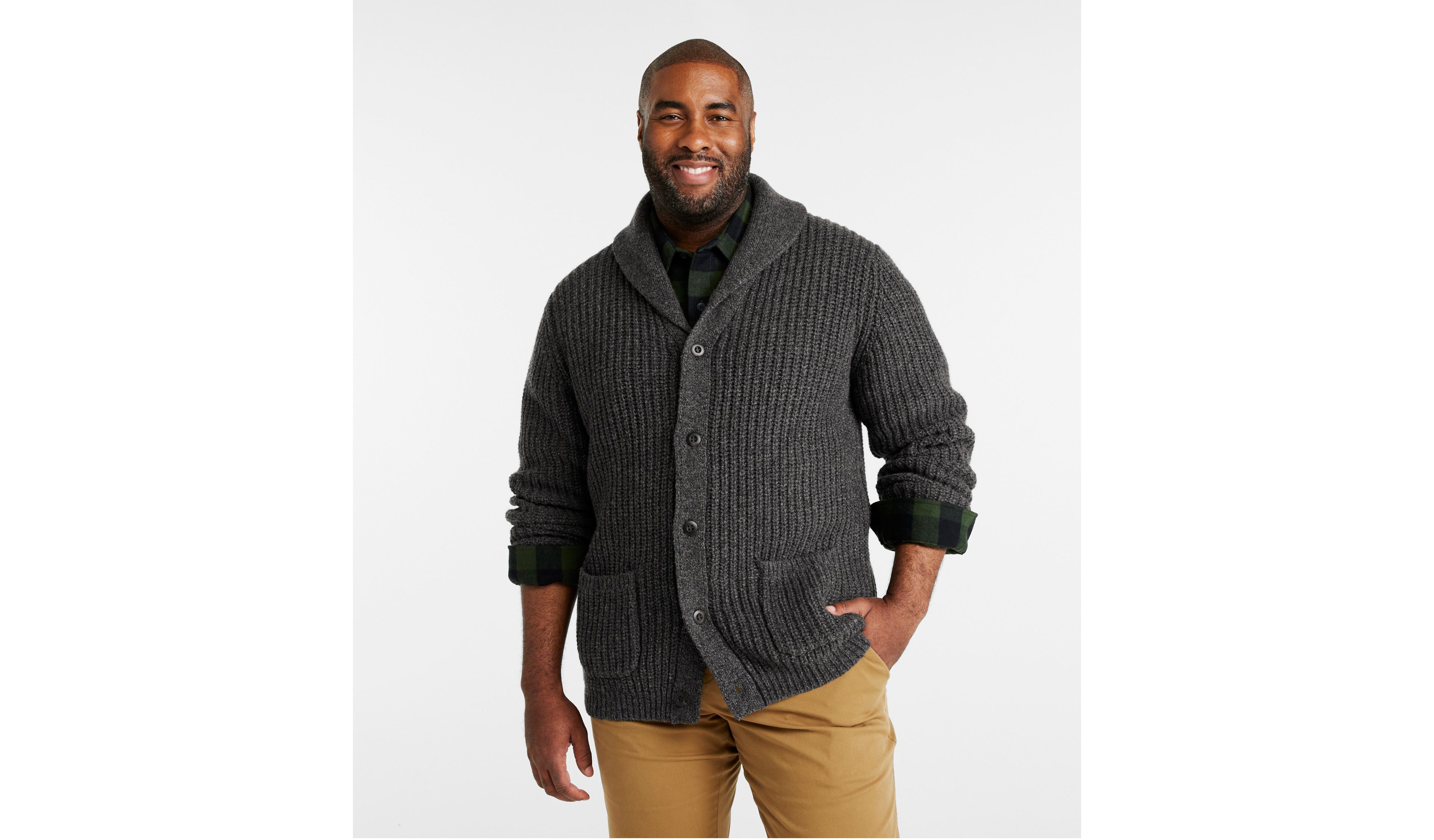 Men's L.L.Bean Classic Ragg Wool Sweater, Cardigan