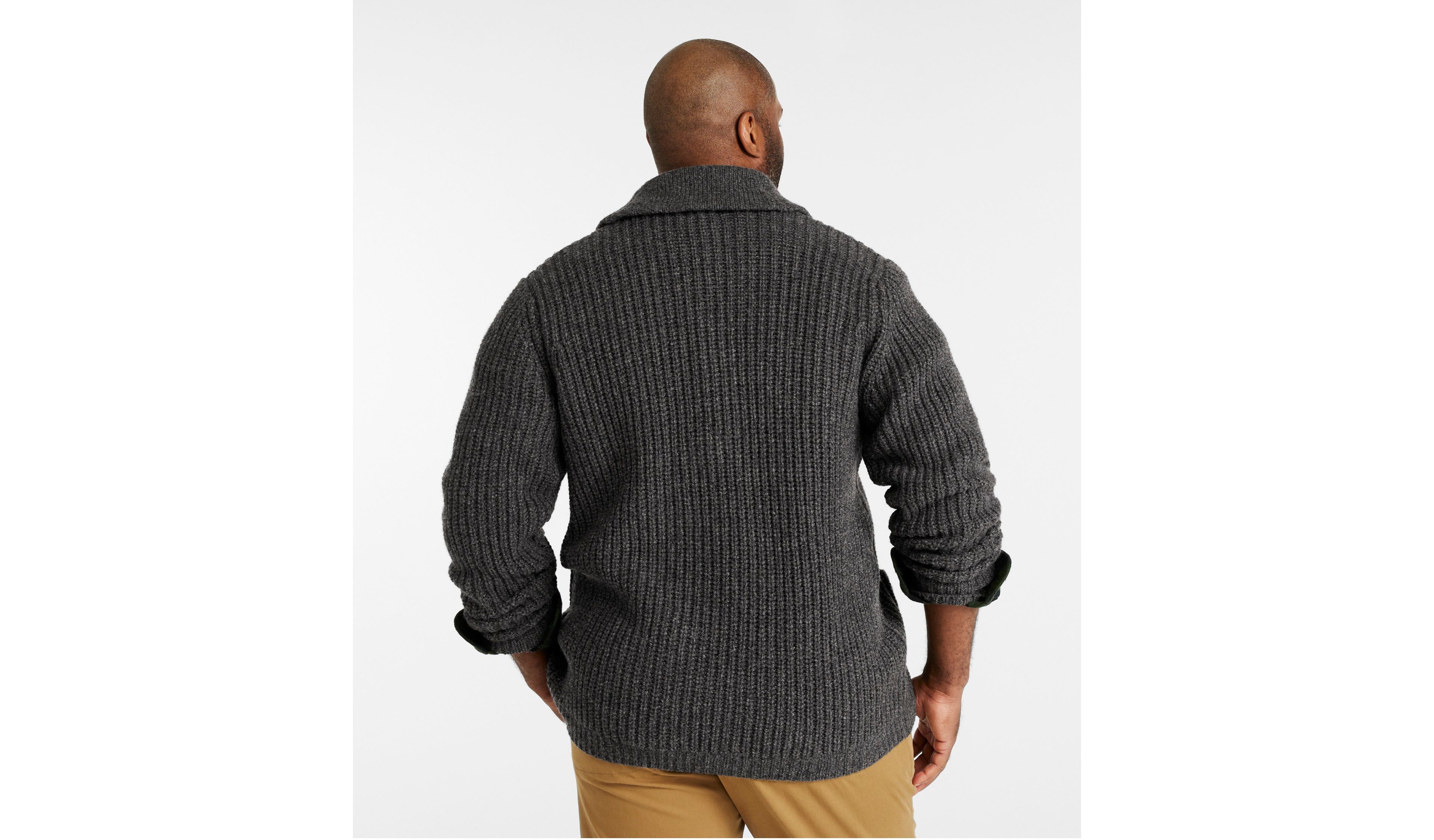 Men's L.L.Bean Classic Ragg Wool Sweater, Cardigan