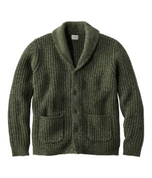 Men's L.L.Bean Classic Ragg Wool Sweaters, Cardigan