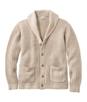 Men's L.L.Bean Classic Ragg Wool Sweater, Cardigan