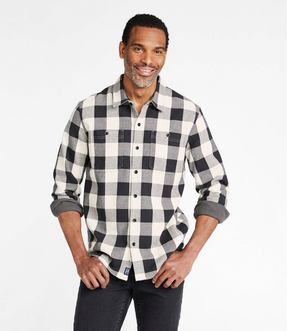 Men's Wicked Warm Organic Cotton Shirt, Long-Sleeve, Slightly Fitted