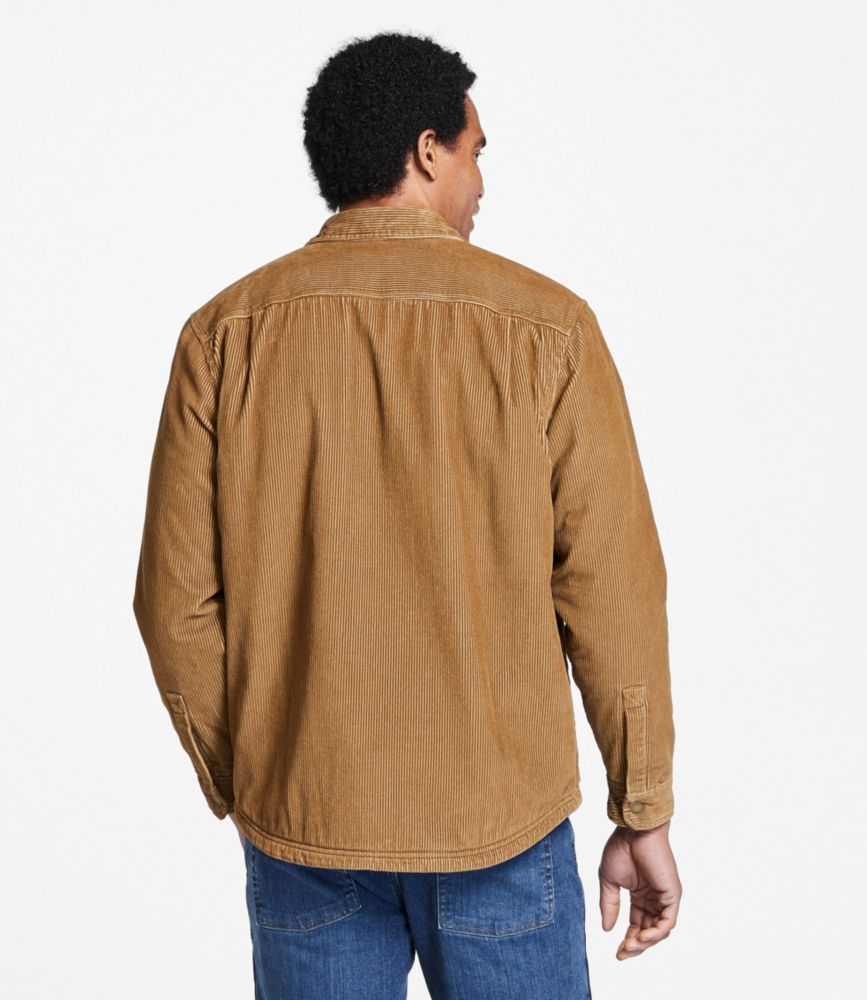 lined cord jacket