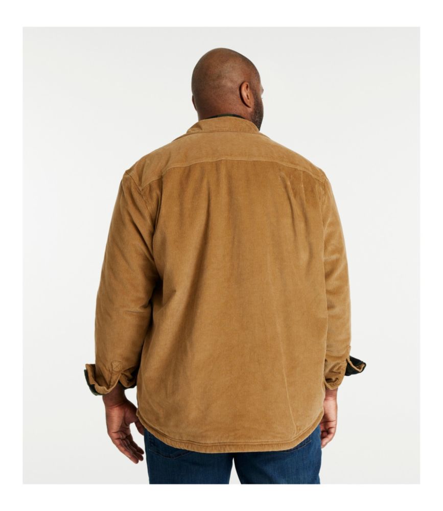 Men's 1912 Heritage Lined Shirt Jac, Corduroy, Currant, small image number 5