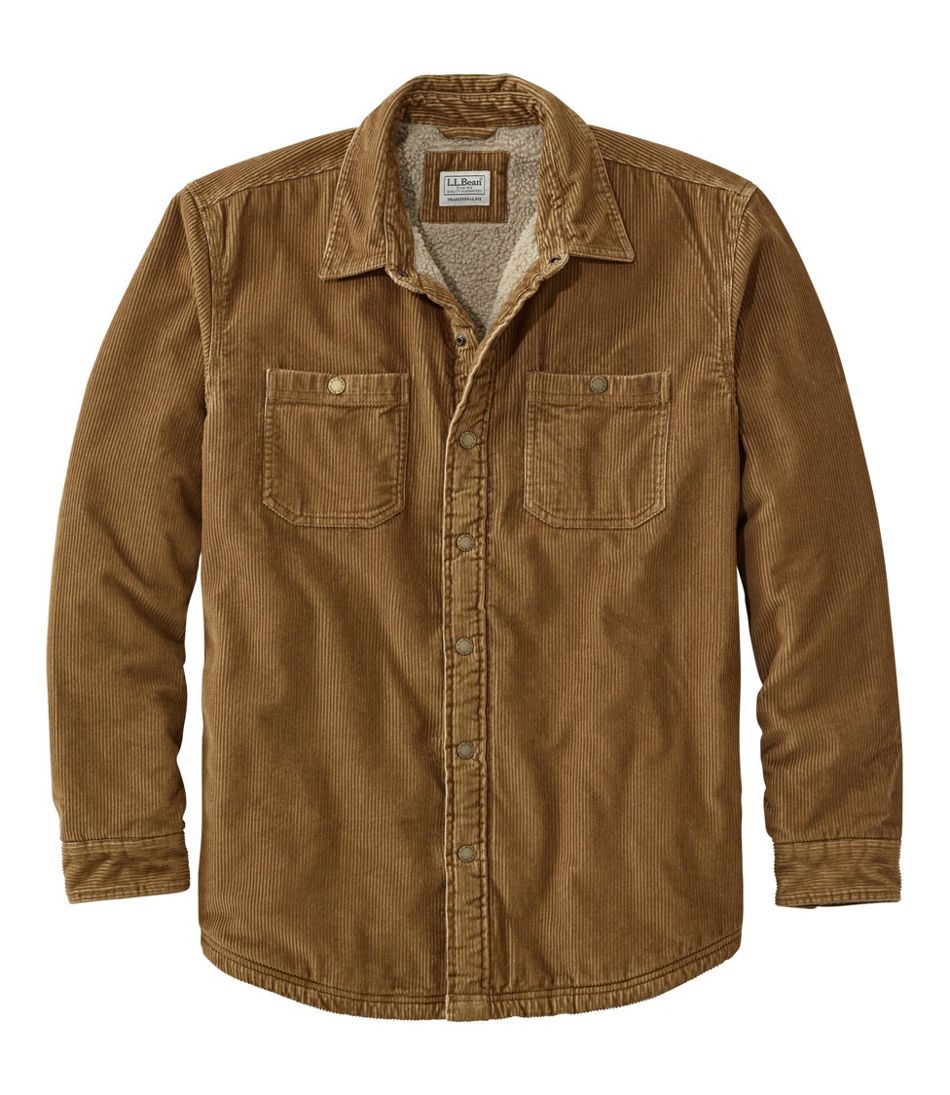 Men's 1912 Heritage Lined Shirt Jac, Corduroy | Shirt-Jackets at 