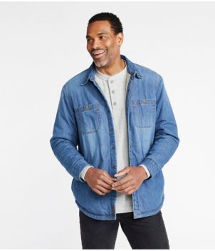 Men's 1912 Heritage Lined Shirt Jac, Denim