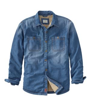 Men's 1912 Heritage Lined Shirt Jac, Denim