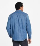 Ll bean best sale mens denim shirt