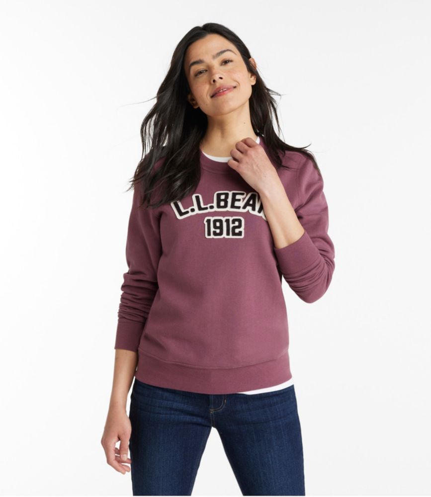 ll bean crewneck sweatshirt