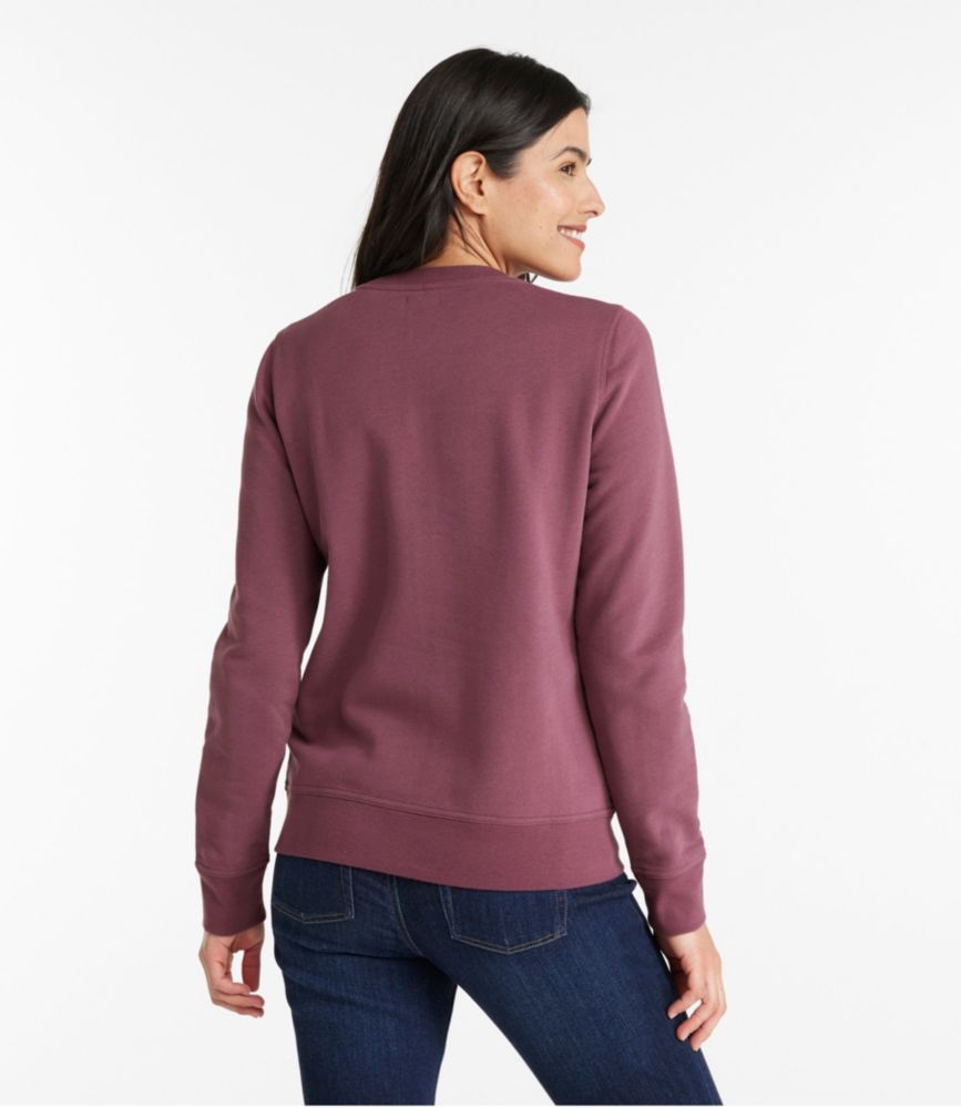 ll bean crewneck sweatshirt